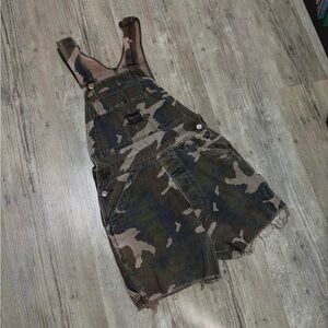 Vintage Winchester camouflage overalls